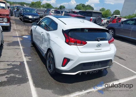 2019 Hyundai Veloster Turbo from USA, damaged, VIN KMHTH6AB9KU005441